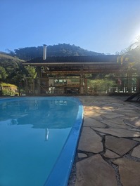 Piscina aquecida 35°