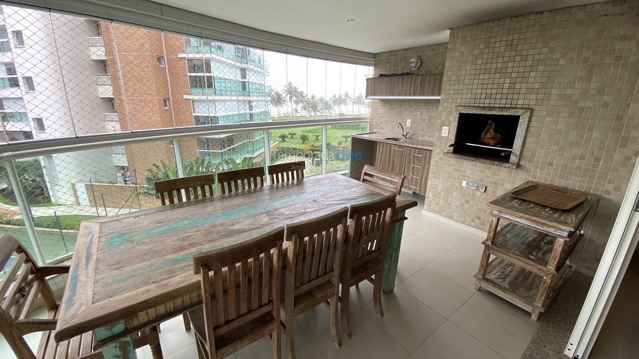 Apartamento para alquiler de vacaciones em Bertioga (Riviera de São Lourenço)