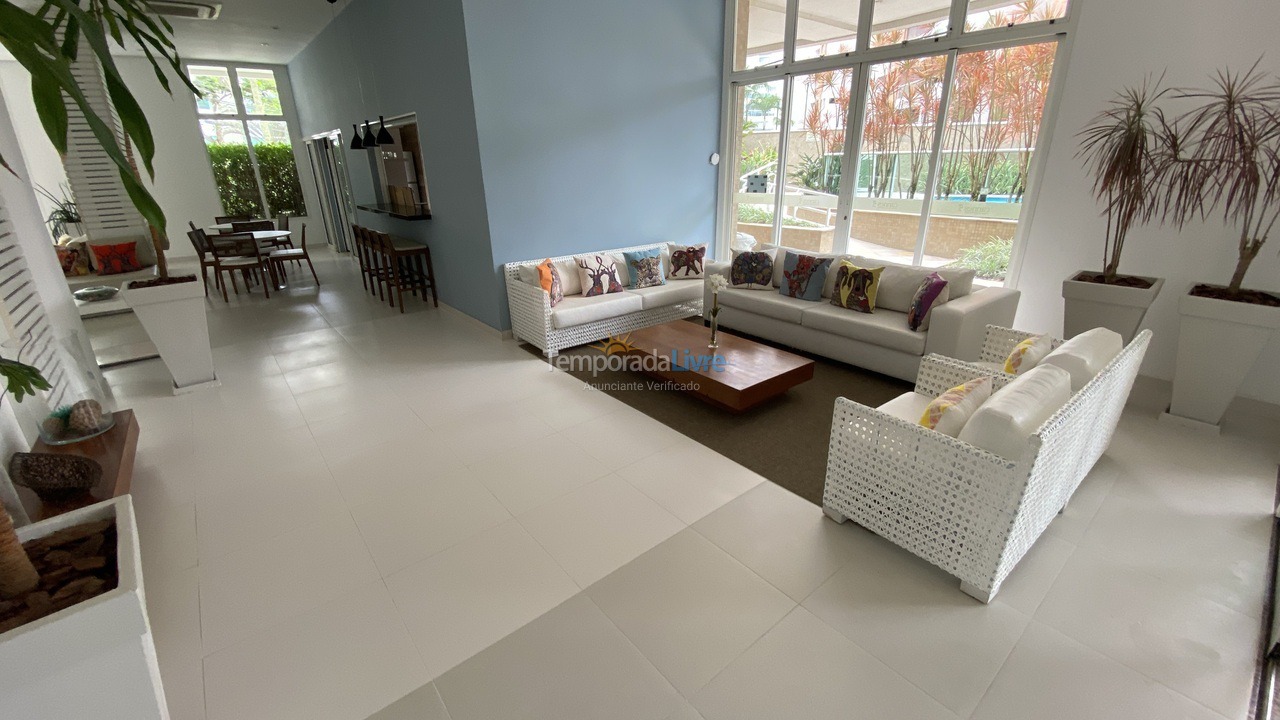Apartamento para alquiler de vacaciones em Bertioga (Riviera de São Lourenço)