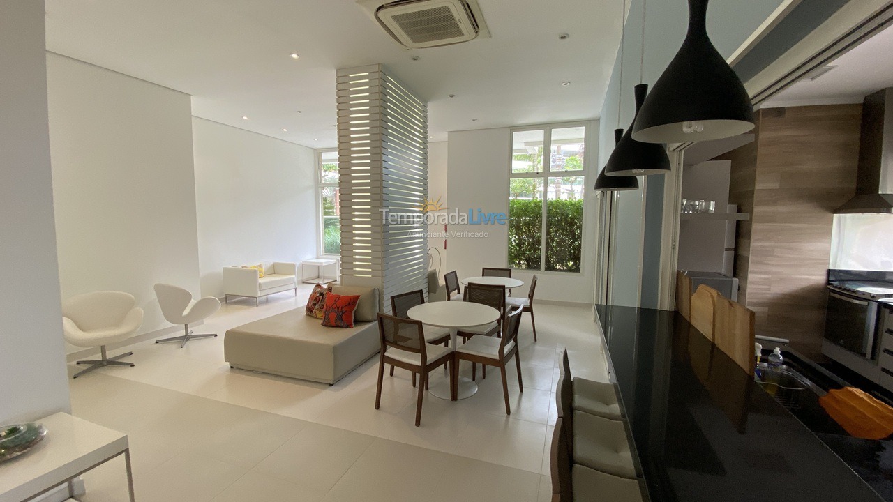 Apartamento para alquiler de vacaciones em Bertioga (Riviera de São Lourenço)
