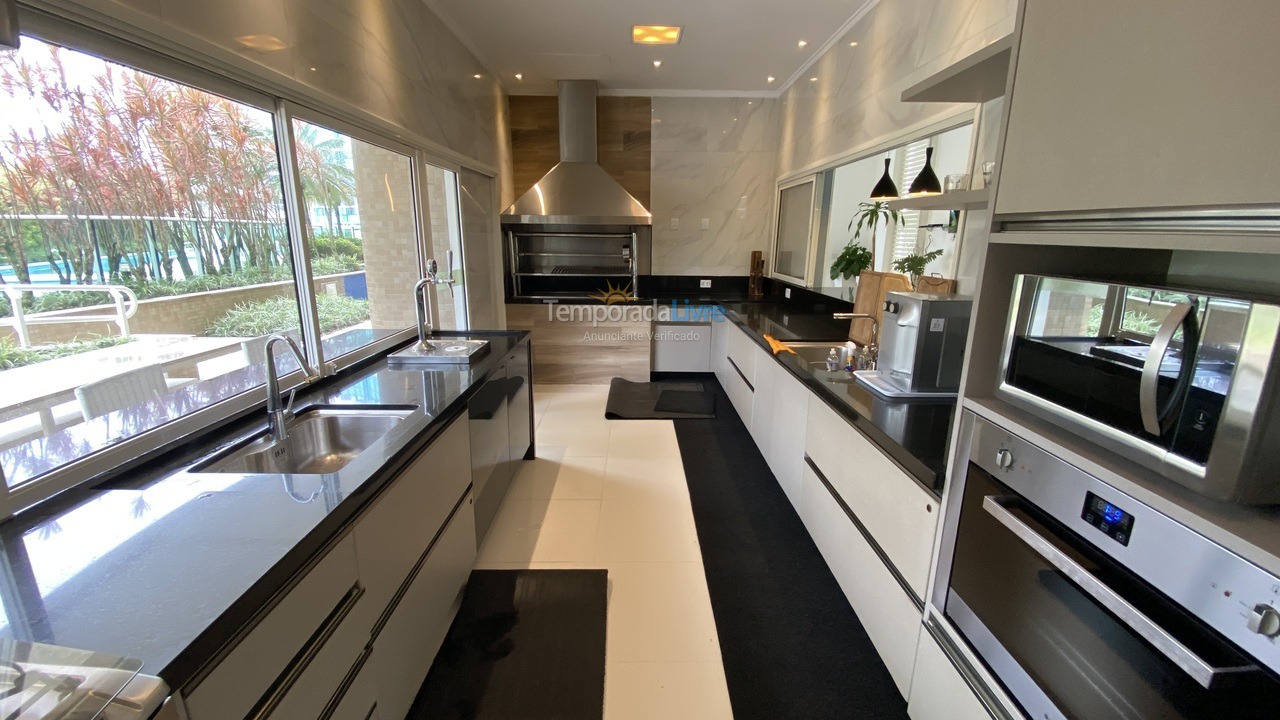 Apartamento para alquiler de vacaciones em Bertioga (Riviera de São Lourenço)