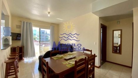 Apartamento a 100 m de la playa de Palmas, SC. Cód.215