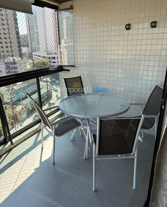 Apartamento para aluguel de temporada em Guarujá (Astúrias)