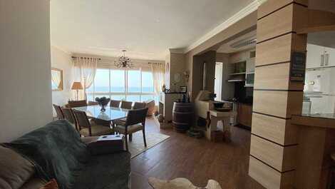 APARTAMENTO FRENTE-MAR PARA LOCAÇÃO DE TEMPORADA – MEIA PRAIA