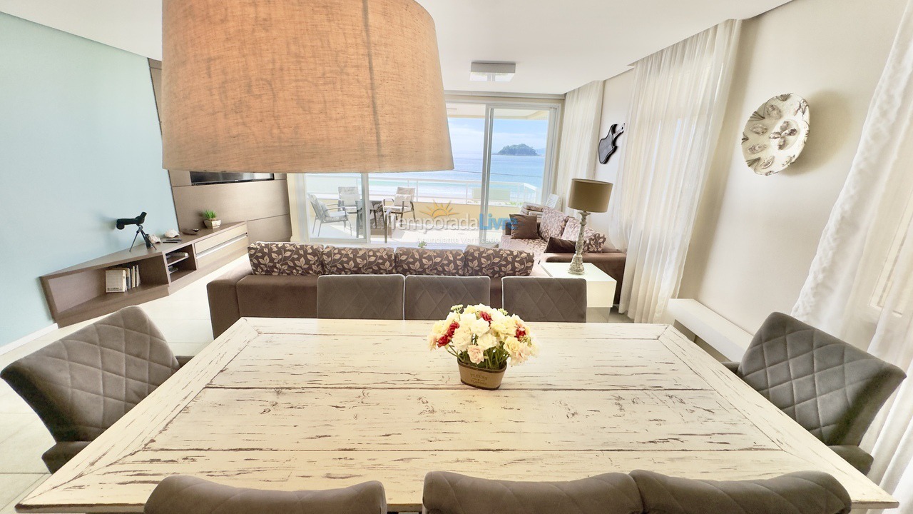 Apartment for vacation rental in Governador Celso Ramos (Praia de Palmas)