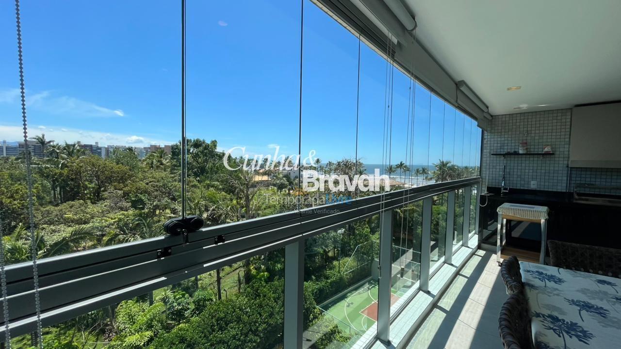 Apartamento para aluguel de temporada em Bertioga (Riviera de São Lourenço)