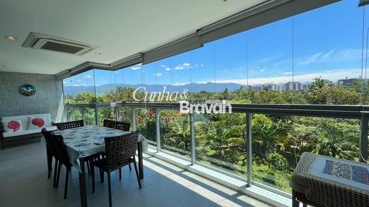Apartamento para aluguel de temporada em Bertioga (Riviera de São Lourenço)