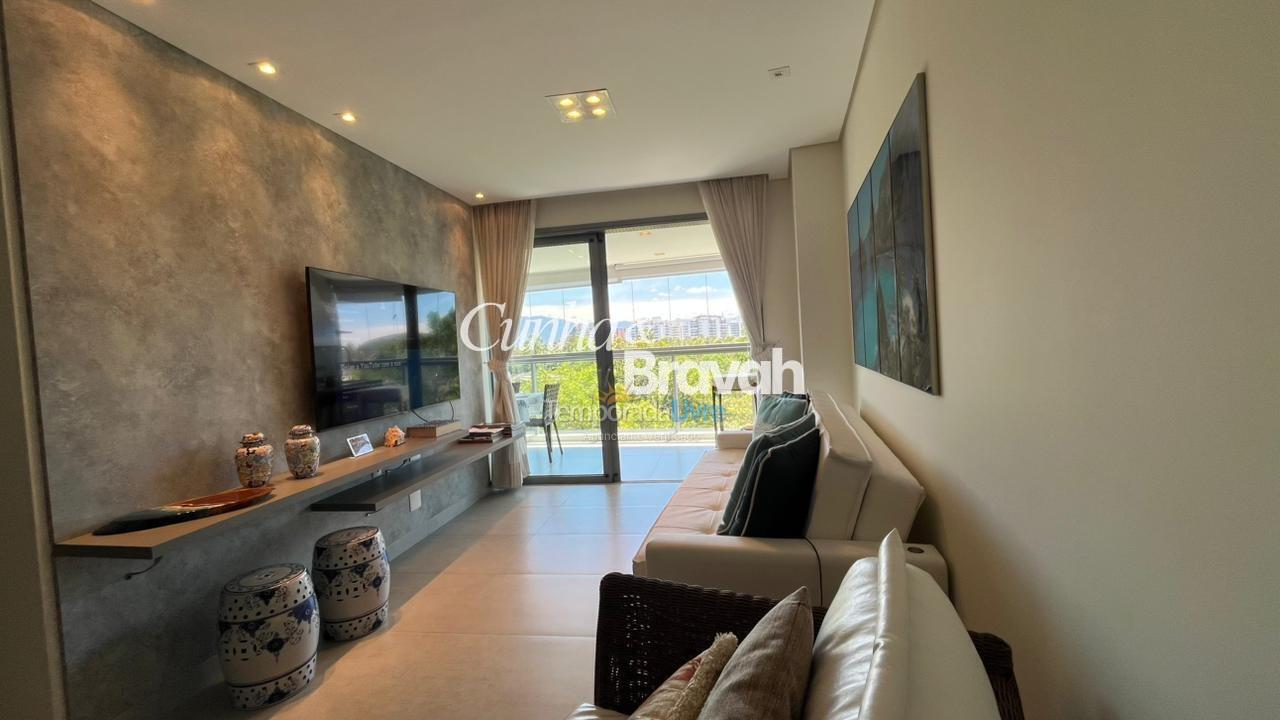 Apartamento para aluguel de temporada em Bertioga (Riviera de São Lourenço)