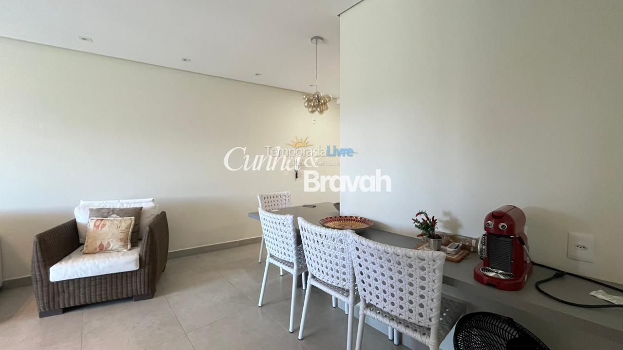 Apartamento para aluguel de temporada em Bertioga (Riviera de São Lourenço)