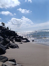 House in front of Jauá beach - north coast of Bahia