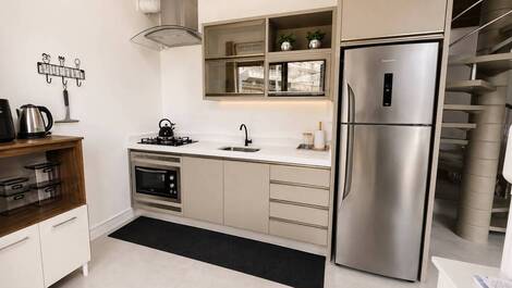 Apartamento Garden Dúplex na Praia de Mariscal