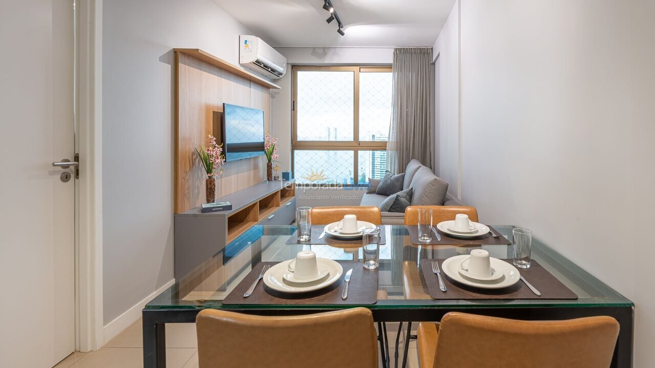 Apartamento para aluguel de temporada em Recife (Pe Praia do Pina)