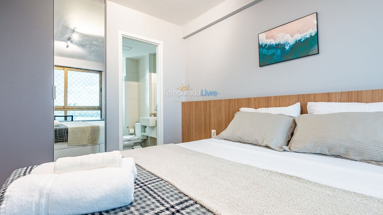 Apartamento para aluguel de temporada em Recife (Pe Praia do Pina)