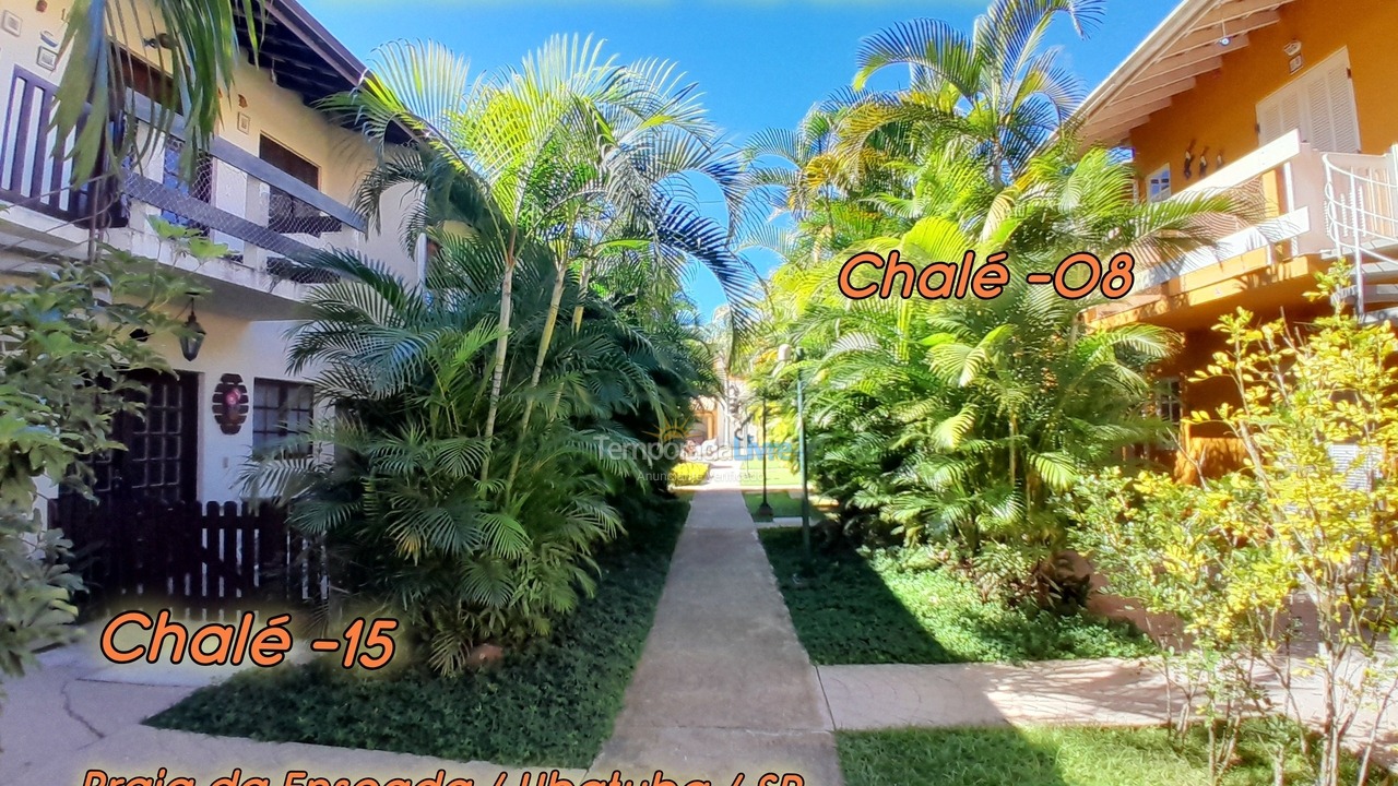 Apartment for vacation rental in Ubatuba (Enseada)