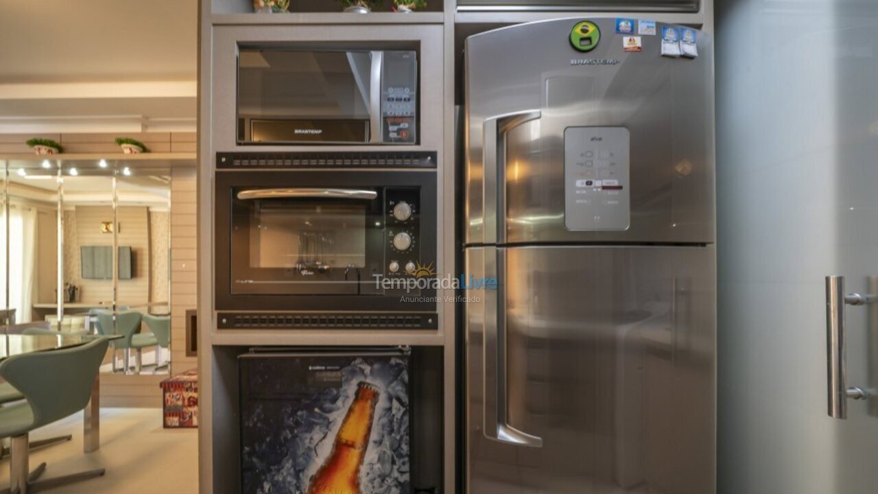 Apartamento para alquiler de vacaciones em Bombinhas (Praia de Bombas)