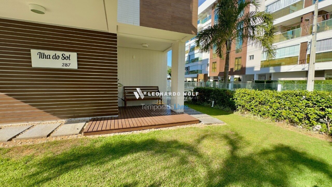 Apartment for vacation rental in Governador Celso Ramos (Praia de Palmas)