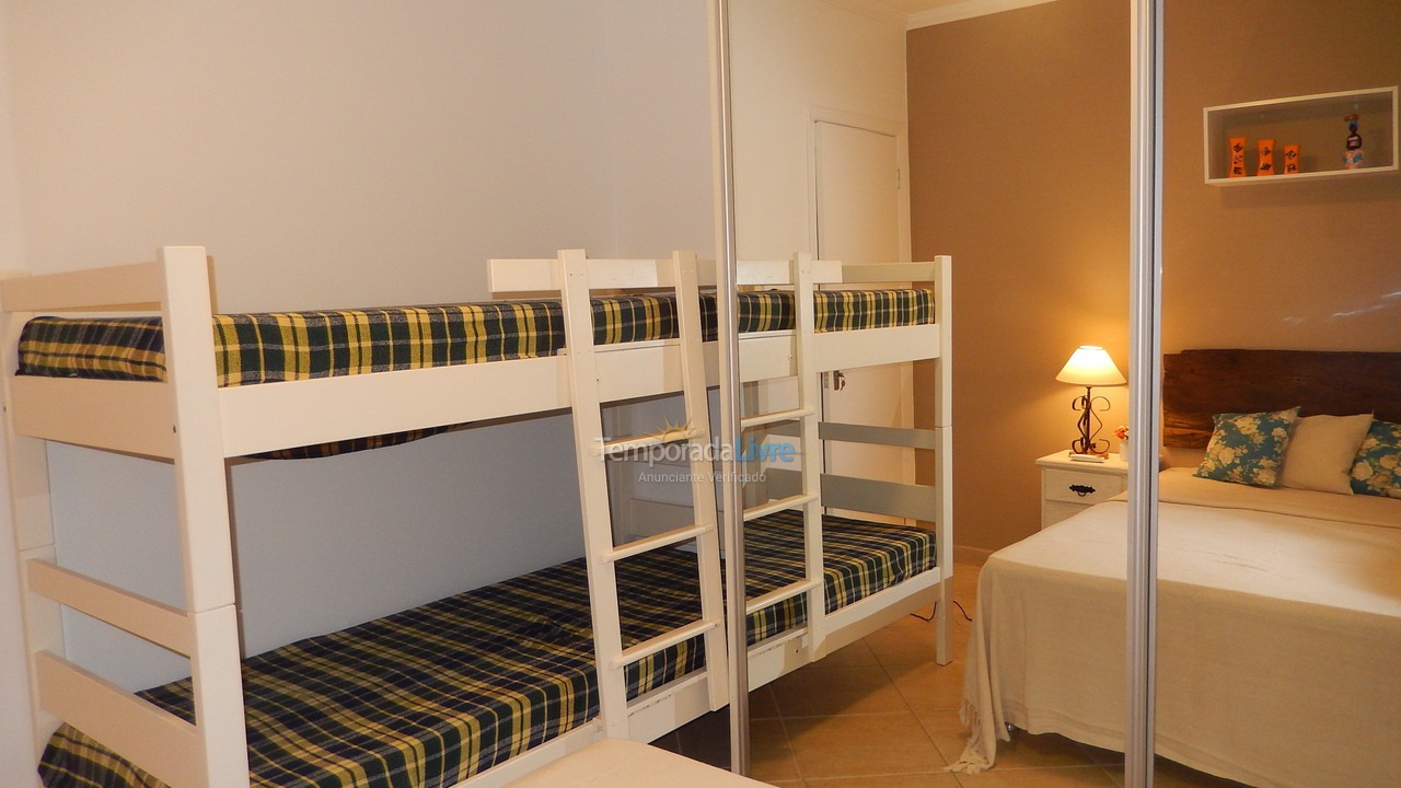 Apartment for vacation rental in Ubatuba (Enseada)