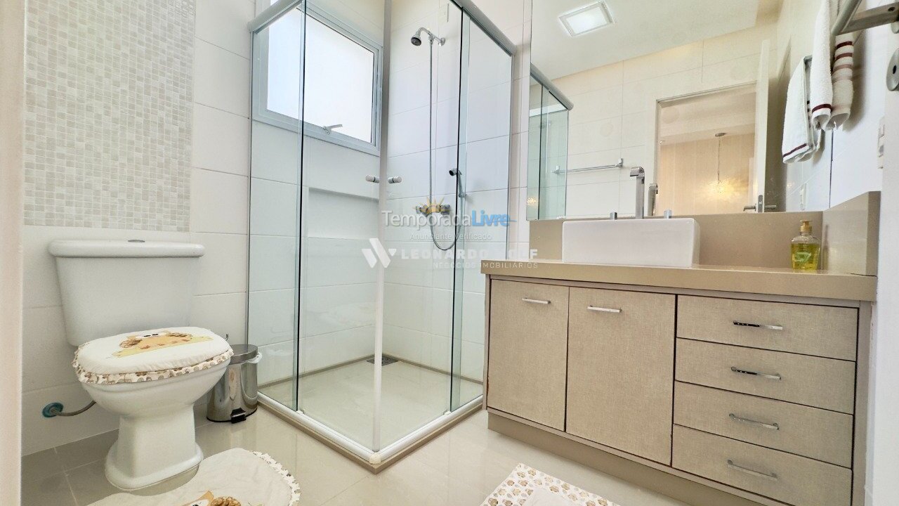Apartment for vacation rental in Governador Celso Ramos (Praia de Palmas)