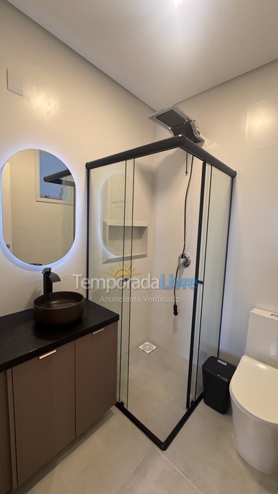 Apartment for vacation rental in Governador Celso Ramos (Praia de Palmas)