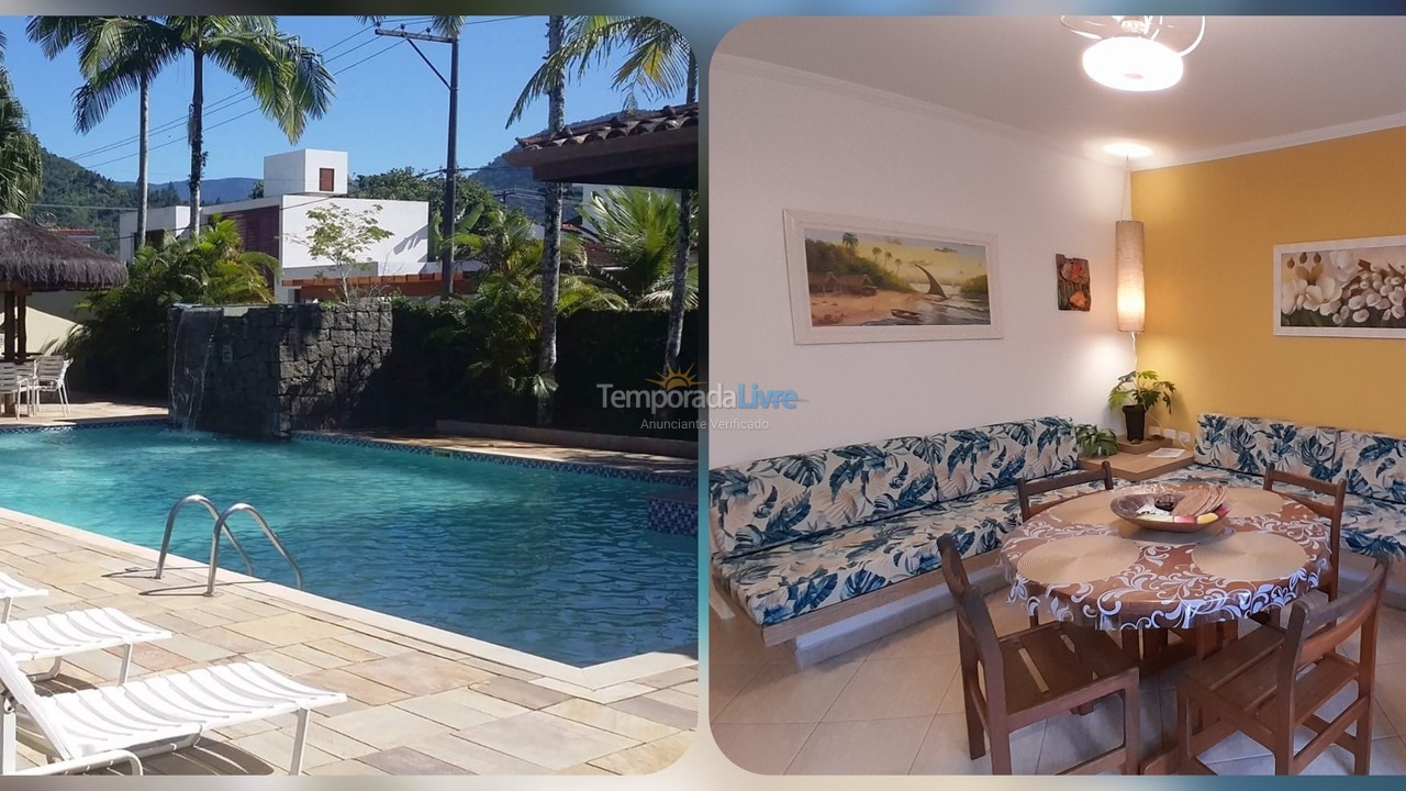 Apartamento para alquiler de vacaciones em Ubatuba (Enseada)