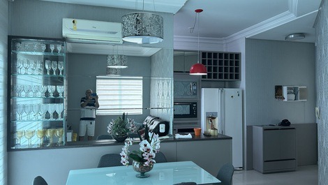 APARTMENT (penthouse) DIFFERENTIATED, BOMBINHAS, sc, WI-FI, 04 AIR - rv401