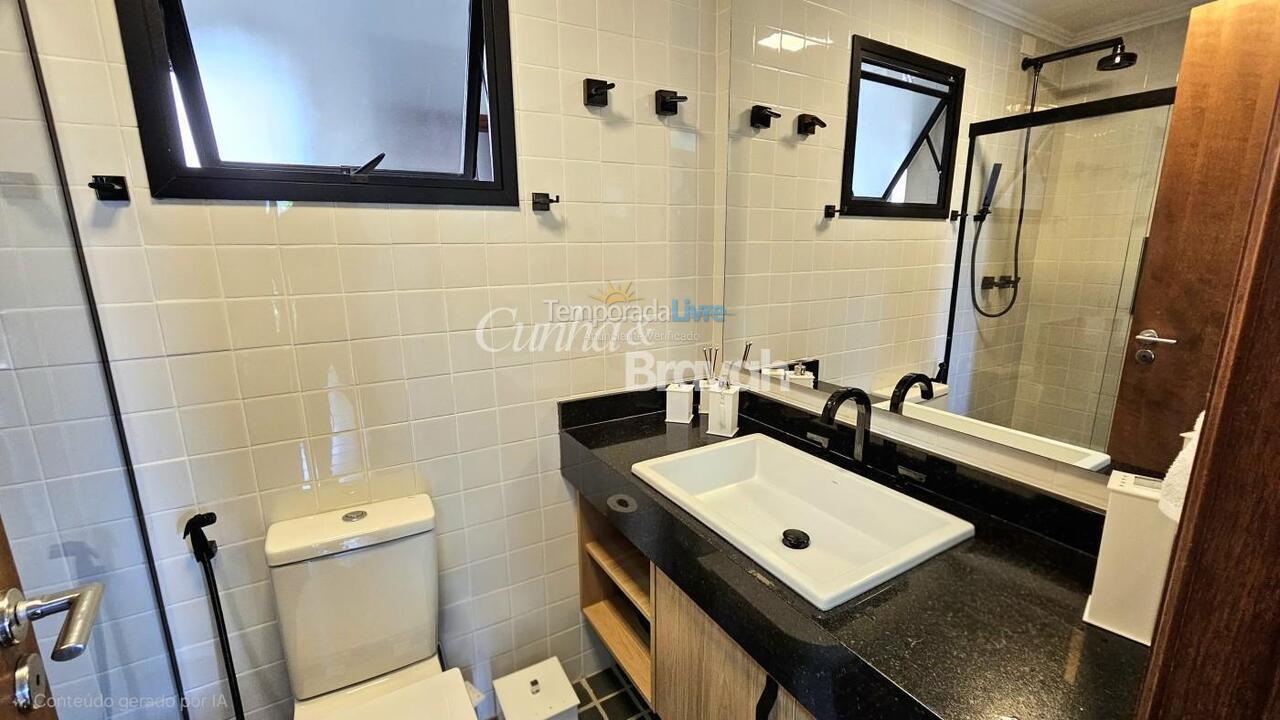 Apartamento para alquiler de vacaciones em Bertioga (Riviera de São Lourenço Módulo 4)