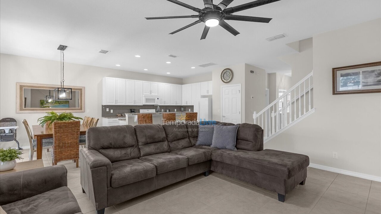 Casa para aluguel de temporada em Orlando (Davenport)
