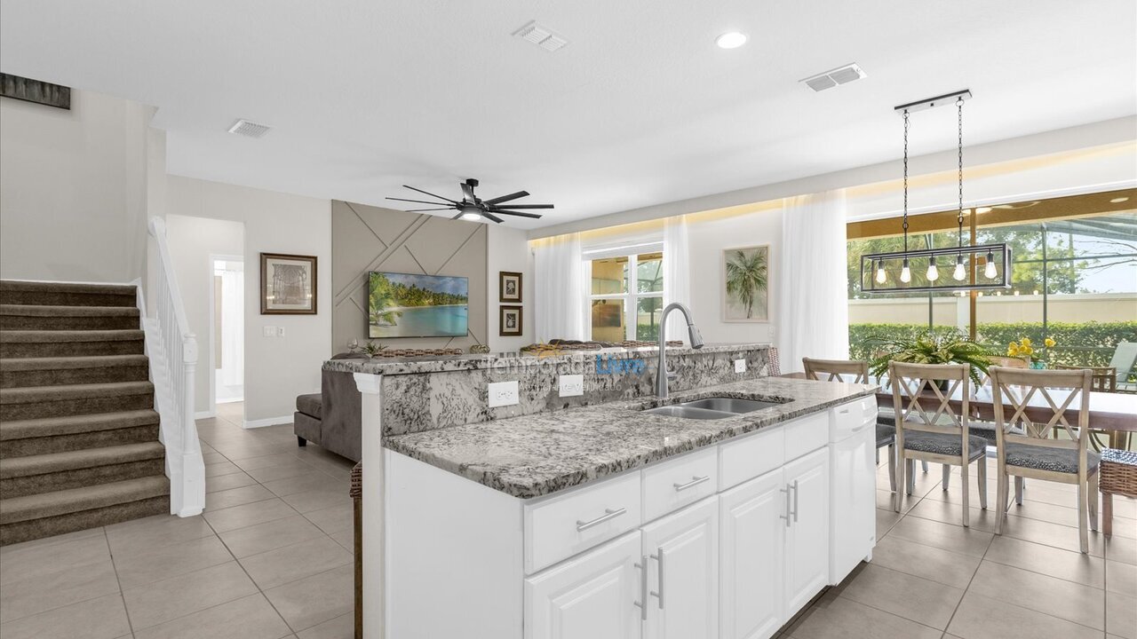 Casa para aluguel de temporada em Orlando (Davenport)