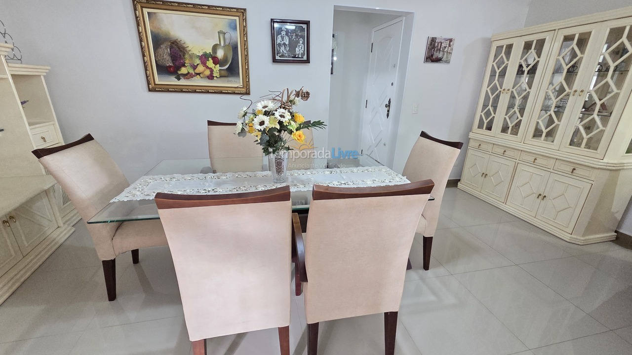 Apartment for vacation rental in Guarujá (Pitangueiras)