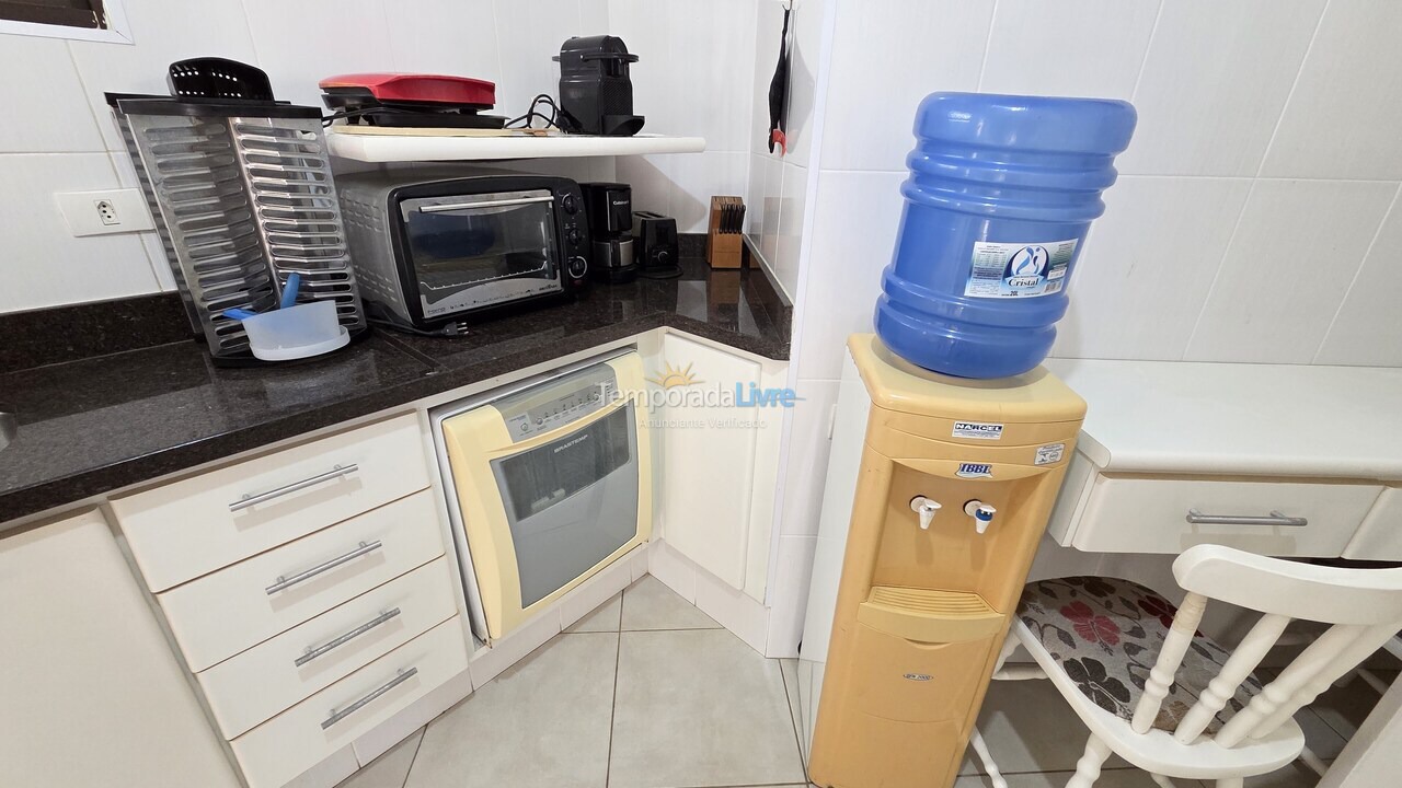 Apartment for vacation rental in Guarujá (Pitangueiras)