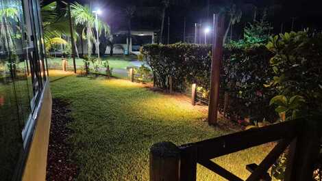 Vista garden iluminado