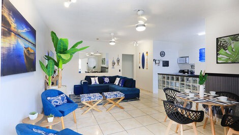 Sala de estar e tv