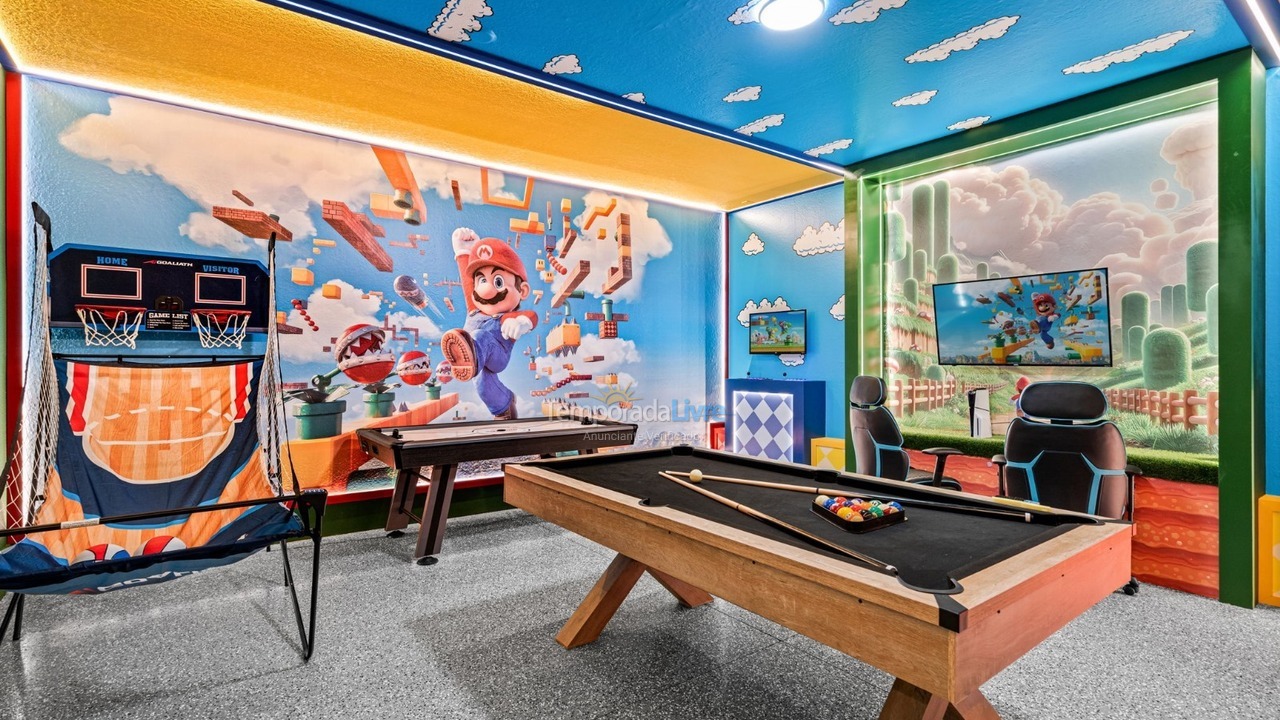 Casa para aluguel de temporada em Orlando (Davenport)