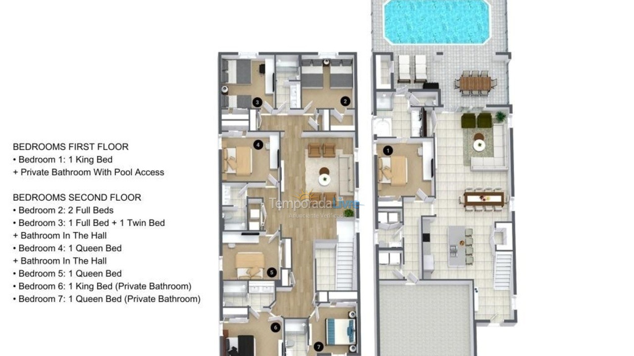 Casa para aluguel de temporada em Orlando (Davenport)