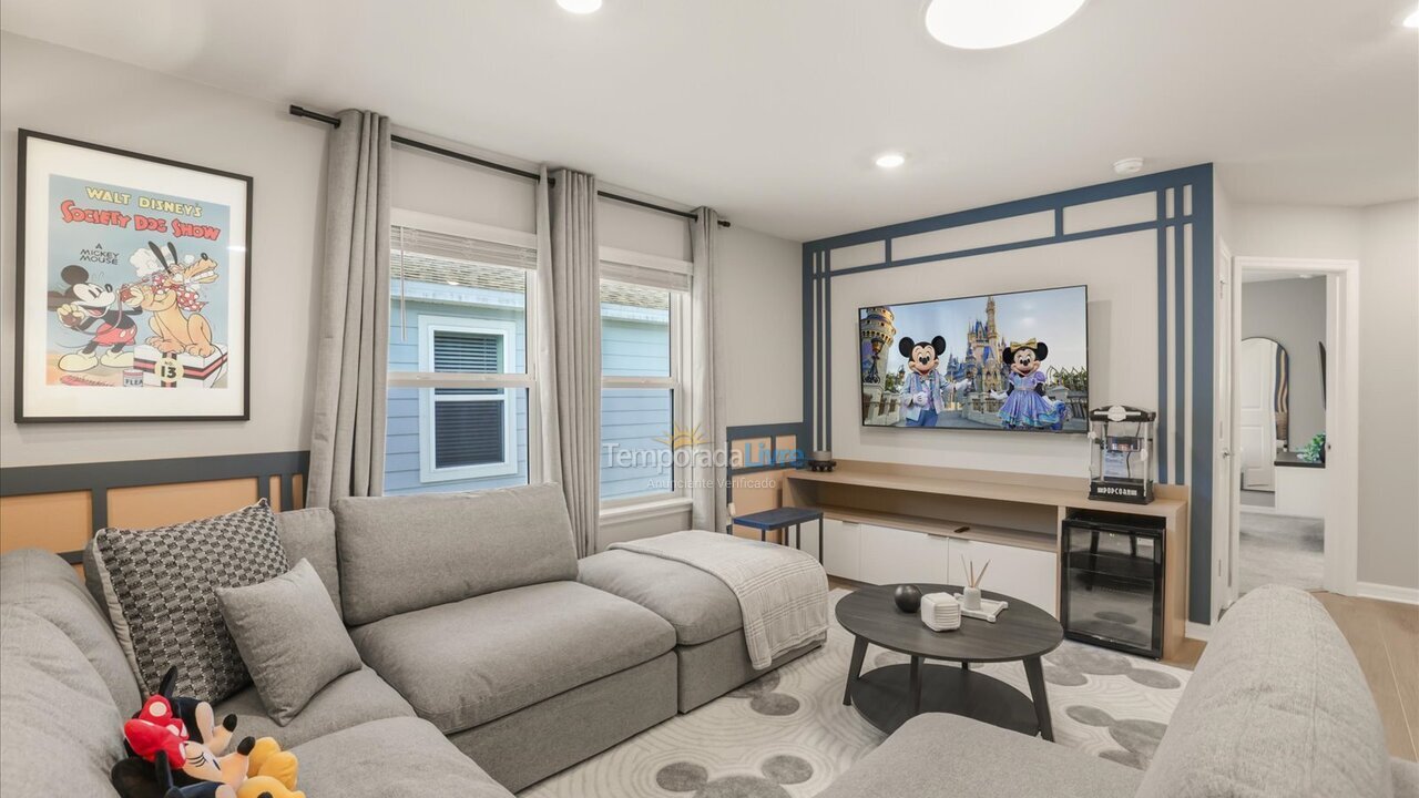 Casa para aluguel de temporada em Orlando (Clermont)
