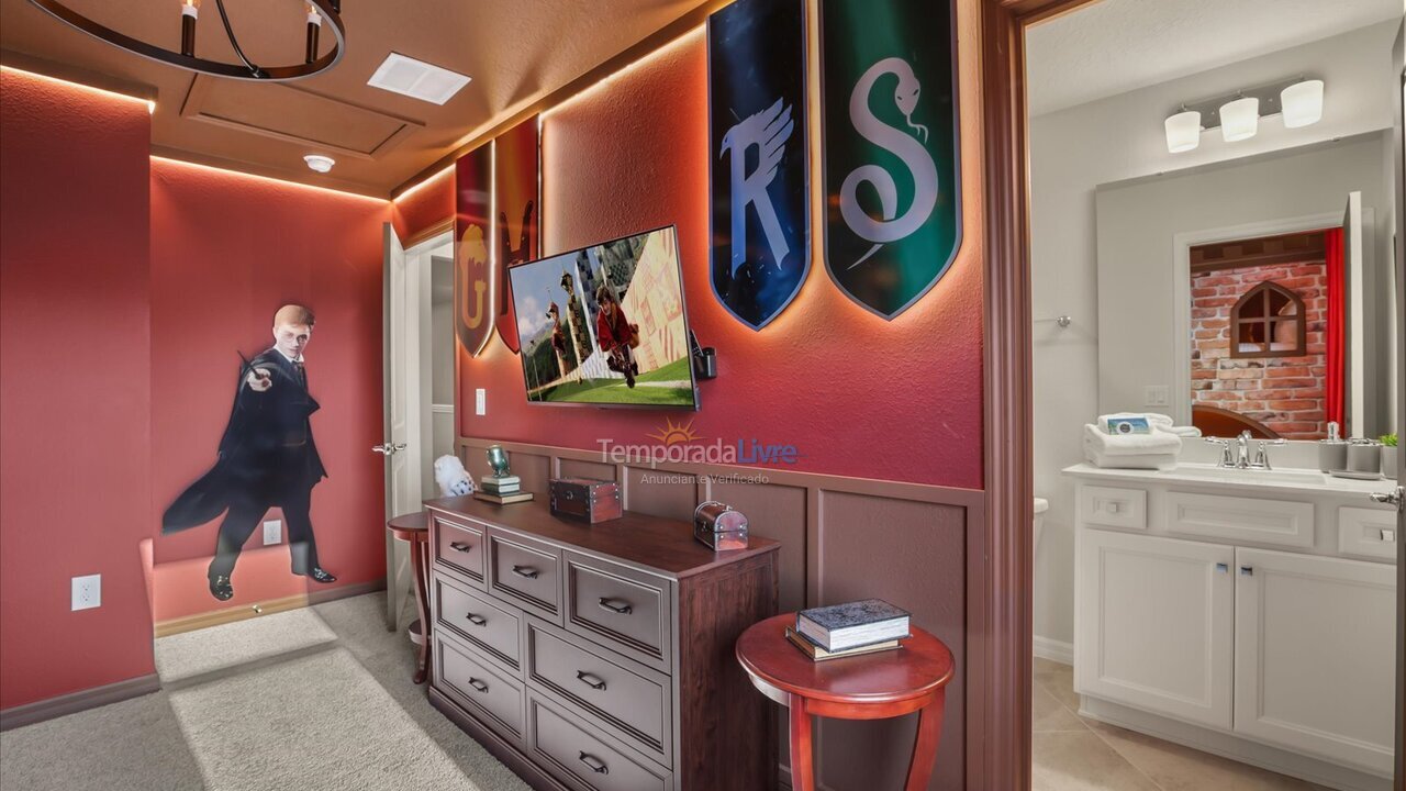 Casa para aluguel de temporada em Orlando (Clermont)