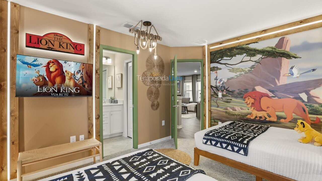 Casa para aluguel de temporada em Orlando (Clermont)