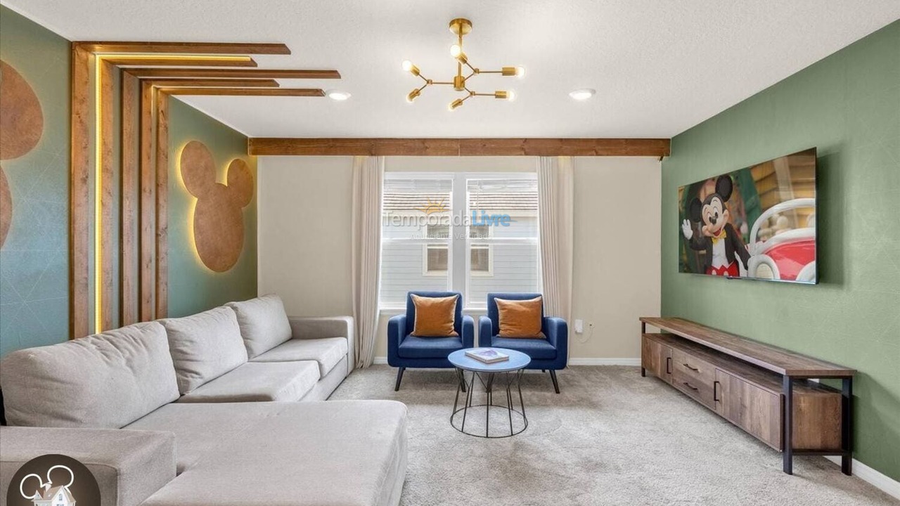 Casa para aluguel de temporada em Orlando (Kissimmee)