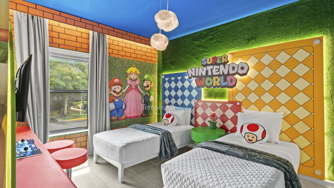 Casa para aluguel de temporada em Orlando (Kissimmee)