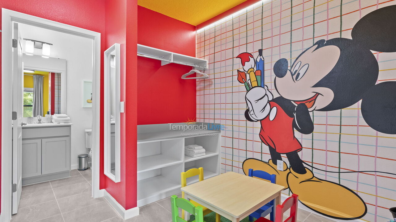 Casa para aluguel de temporada em Orlando (Kissimmee)