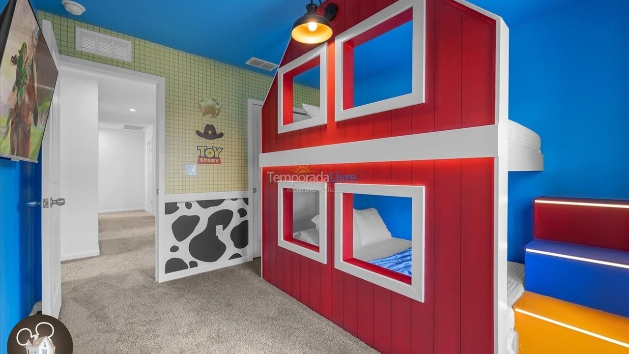 Casa para aluguel de temporada em Orlando (Kissimmee)