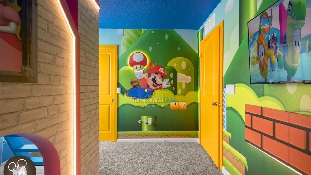 Casa para aluguel de temporada em Orlando (Kissimmee)