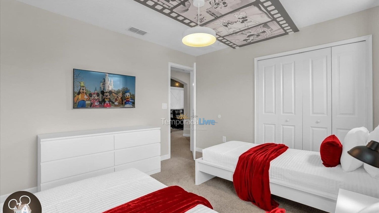 Casa para aluguel de temporada em Orlando (Kissimmee)
