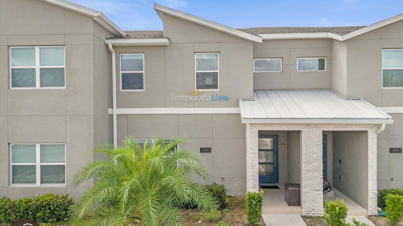 Casa para aluguel de temporada em Orlando (Kissimmee)