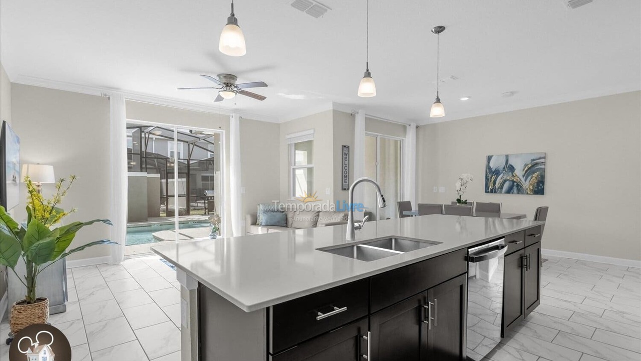 Casa para aluguel de temporada em Orlando (Kissimmee)