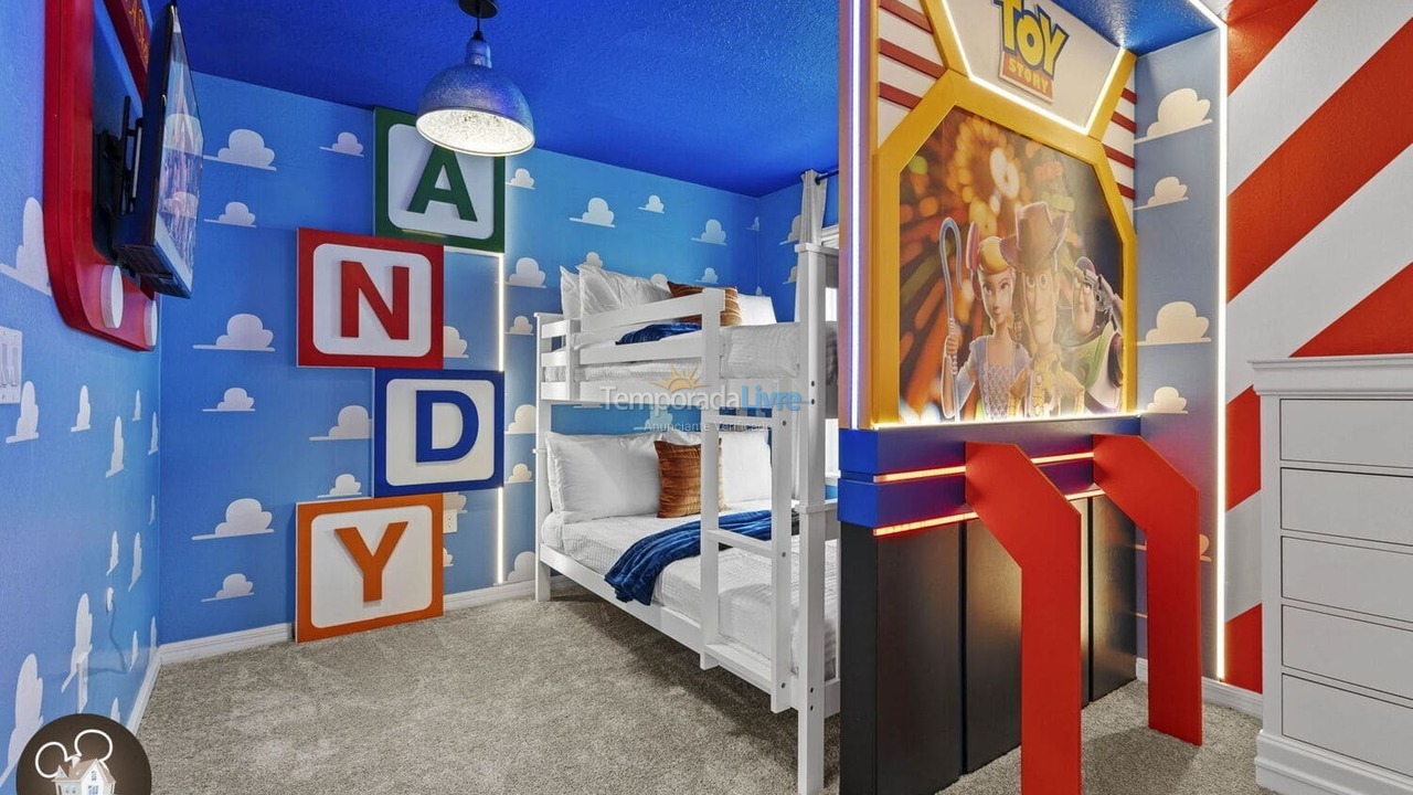 Casa para aluguel de temporada em Orlando (Davenport)