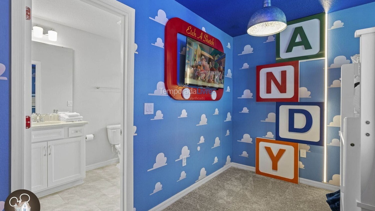 Casa para aluguel de temporada em Orlando (Davenport)