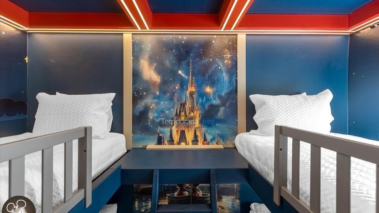 Casa para aluguel de temporada em Orlando (Davenport)
