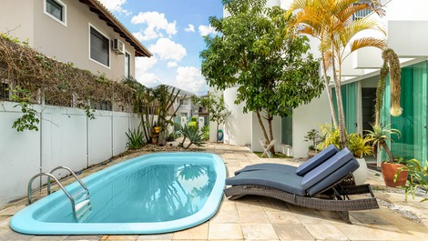 Casa com conforto Jurerê Internacional 5 Suites