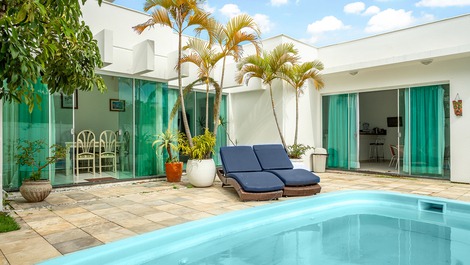 Casa com conforto Jurerê Internacional 5 Suites